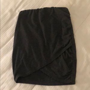 Wrap Mini Skirt